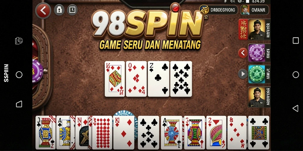 Tangkapan layar gameplay seru dan menantang di 98SPIN.