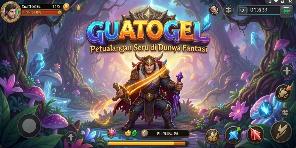 Screenshot gameplay GUATOGEL menampilkan aksi seru dan grafis yang menawan.