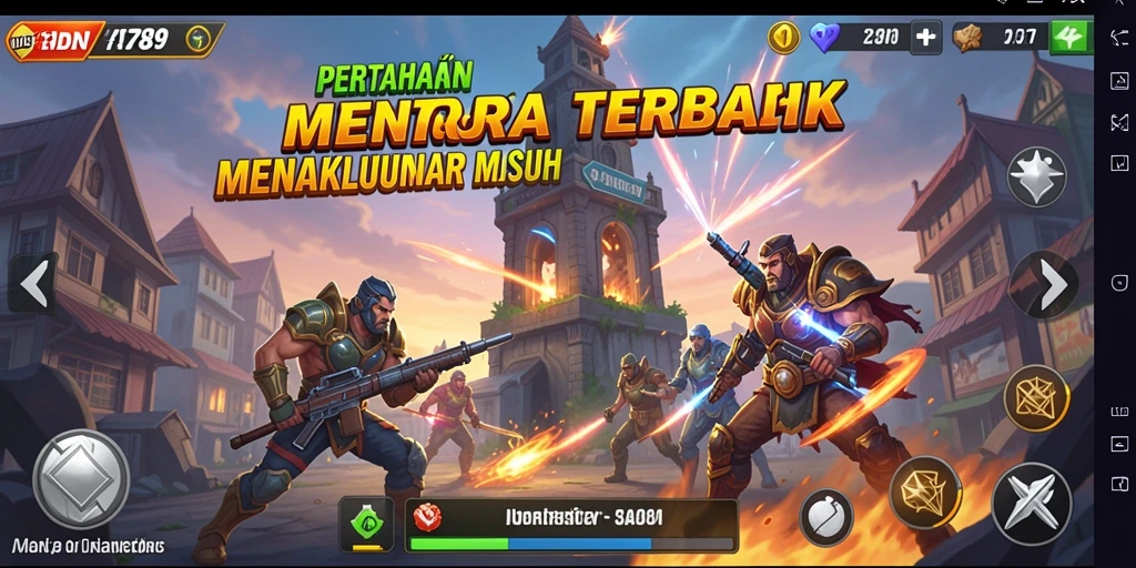 Screenshot IDN789 menampilkan aksi seru dalam gameplay Tower Defense.
