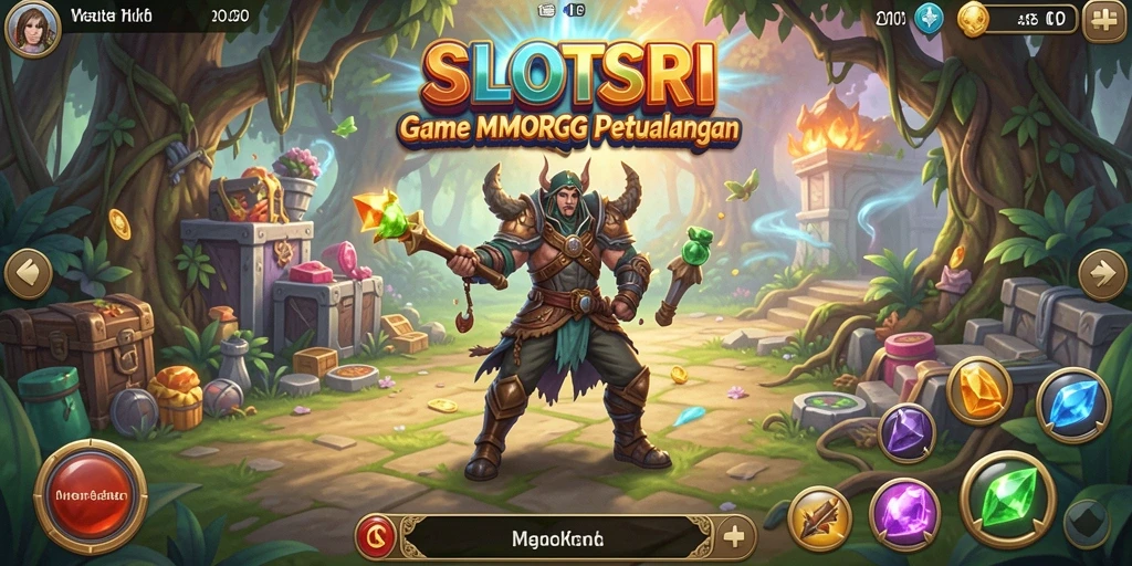 Tampilan gameplay MMORPG yang seru dan menantang di SLOTSRI.