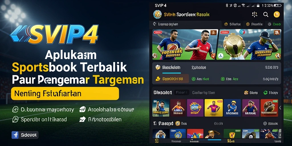 Tampilan gameplay menarik dari SVIP4 dengan berbagai pilihan taruhan.