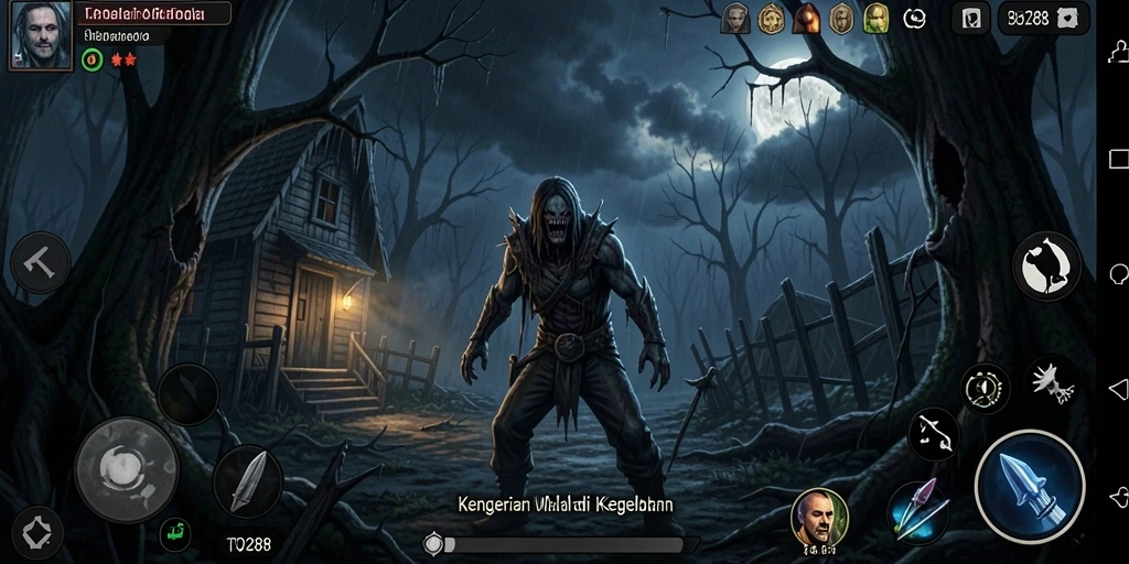 Gameplay TO288 yang menakutkan dan mendebarkan ditampilkan di screenshot ini.